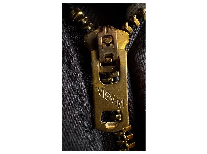 Jeans in denim Visvim Social Sculpture 03R CMYK Nero W34 L32 - vista 10