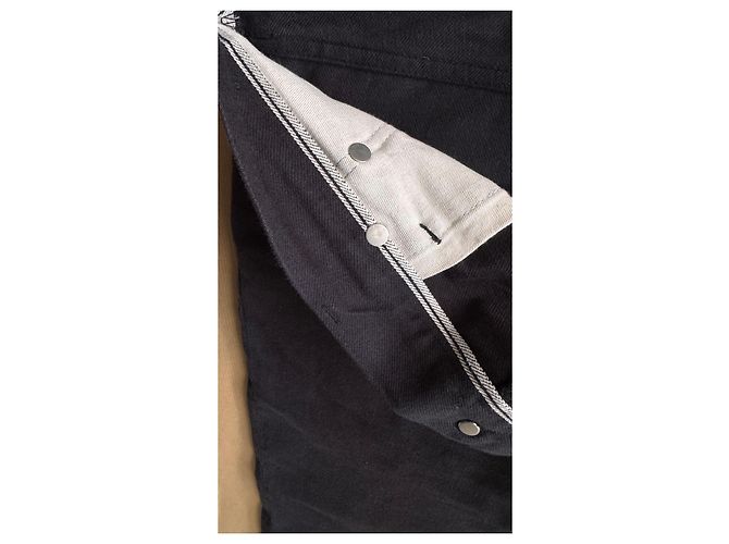 Jeans in denim Visvim Social Sculpture 03R CMYK Nero W34 L32 - vista 15