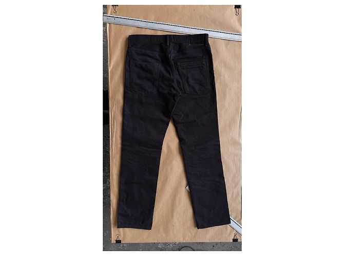 Jeans in denim Visvim Social Sculpture 03R CMYK Nero W34 L32 - vista 16