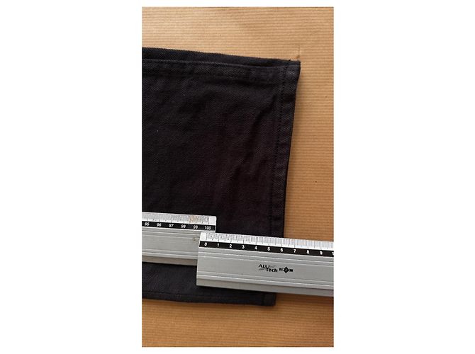 Jeans in denim Visvim Social Sculpture 03R CMYK Nero W34 L32 - vista 19