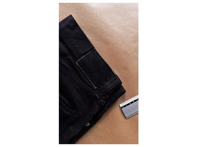 Jeans in denim Visvim Social Sculpture 03R CMYK Nero W34 L32 - vista 3