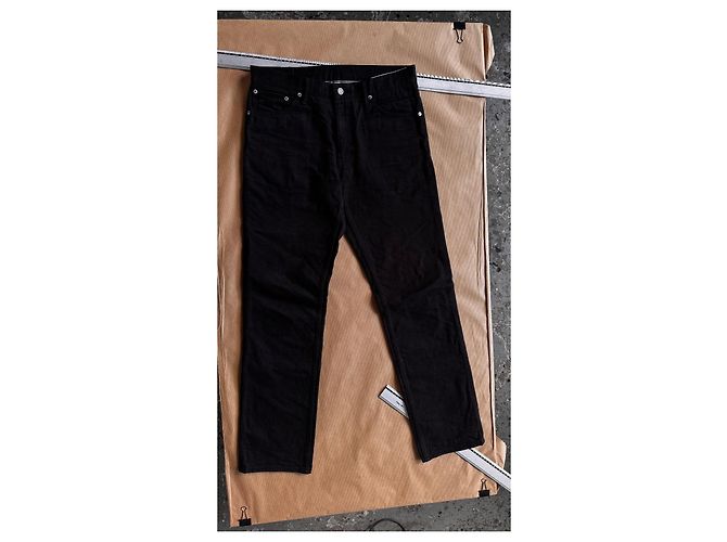 Jeans in denim Visvim Social Sculpture 03R CMYK Nero W34 L32 - vista 5