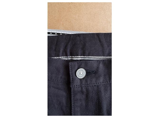 Jeans in denim Visvim Social Sculpture 03R CMYK Nero W34 L32 - vista 8