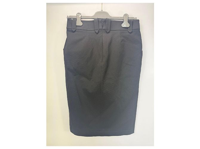 Tom Ford Gonna a Tubino in Misto Viscosa Nera Nero - vista 2