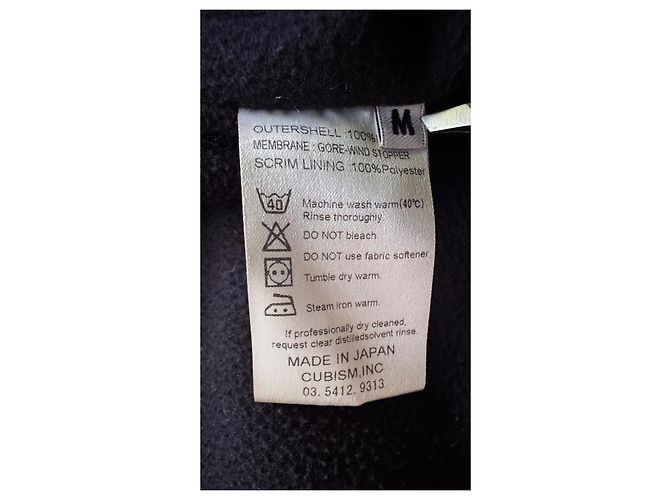 visvim Giacca Mechanics Nero Opaco Gore-Tex - vista 12