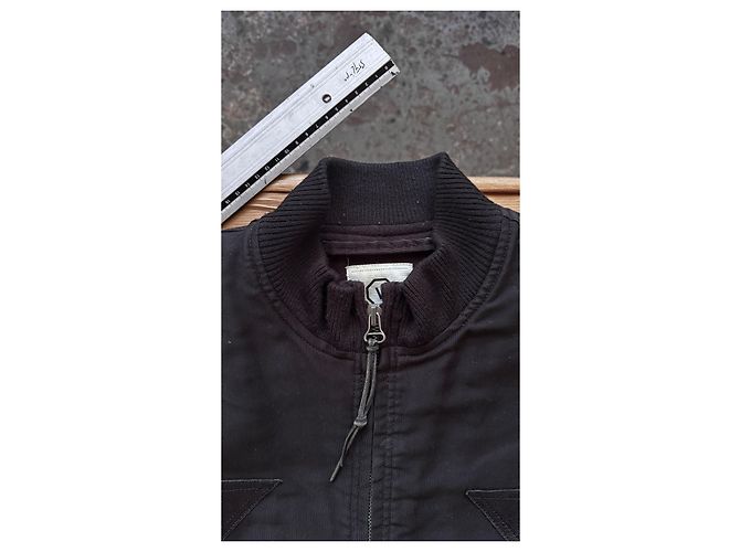 visvim Giacca Mechanics Nero Opaco Gore-Tex - vista 6