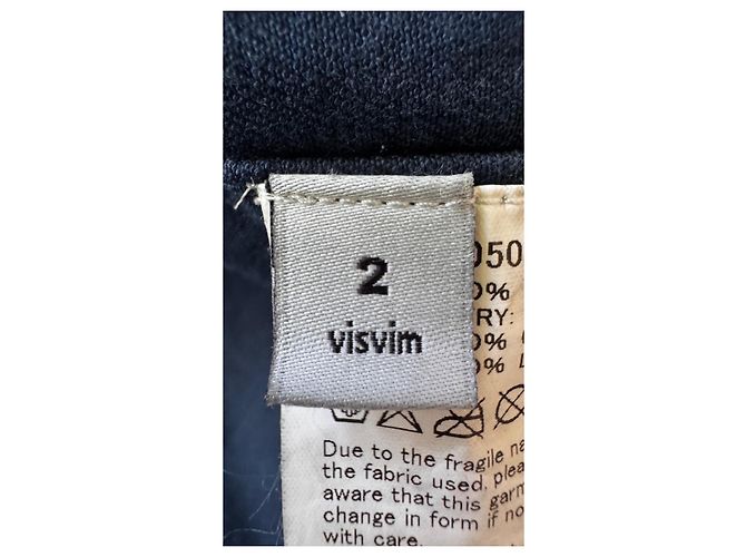 visvim Giacca Ketchikan Prime Natural Dye F.I.L. Exclusive - Blu Scuro - vista 11