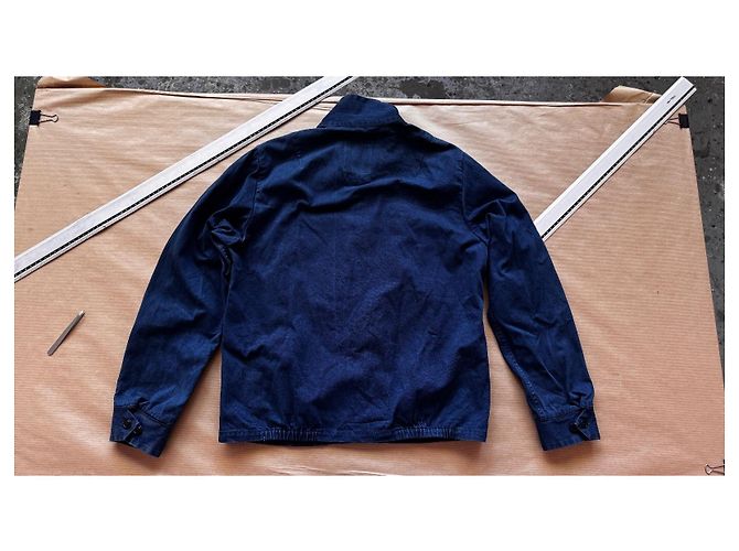 visvim Giacca Ketchikan Prime Natural Dye F.I.L. Exclusive - Blu Scuro - vista 13
