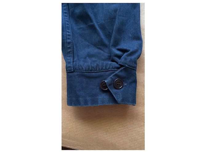 visvim Giacca Ketchikan Prime Natural Dye F.I.L. Exclusive - Blu Scuro - vista 15