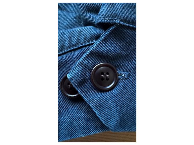 visvim Giacca Ketchikan Prime Natural Dye F.I.L. Exclusive - Blu Scuro - vista 16