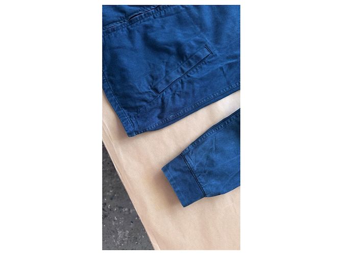 visvim Giacca Ketchikan Prime Natural Dye F.I.L. Exclusive - Blu Scuro - vista 3