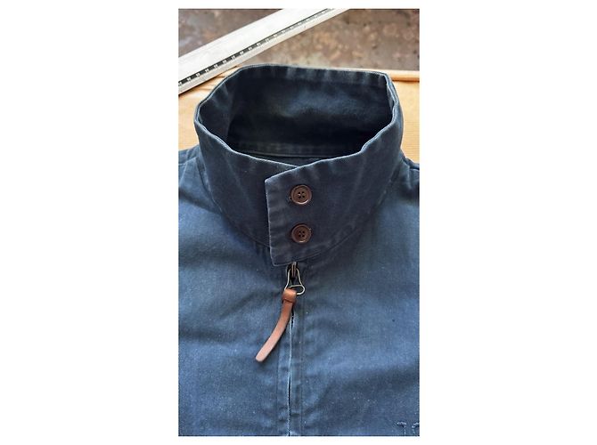 visvim Giacca Ketchikan Prime Natural Dye F.I.L. Exclusive - Blu Scuro - vista 4