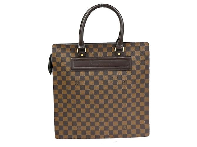 Louis Vuitton Venice Sac Plat Damier Ebene GM Marrone - vista 2
