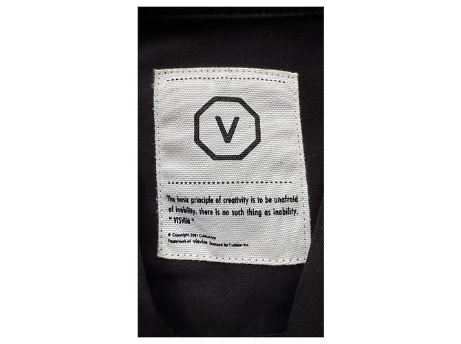 visvim Giacca 101 Deep Black Realizzata in Giappone Nero - vista 7