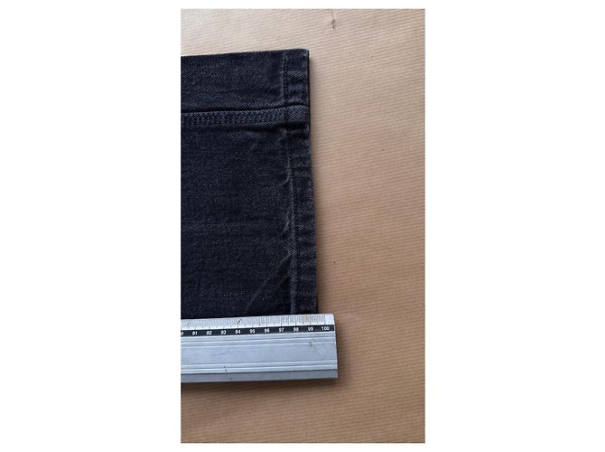 visvim Pantaloni Wide Painter VS0001600 Nero Grigio Grigio antracite - vista 19