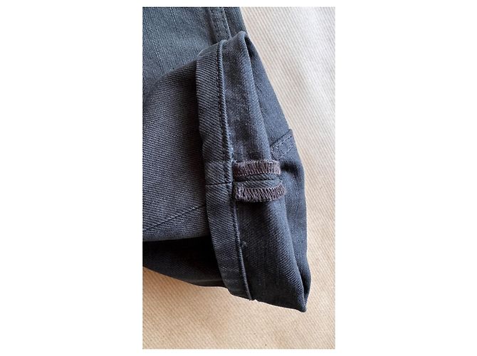 Pantalone visvim Social Sculpture Overdye Black - Realizzato in Giappone Grigio antracite - vista 10