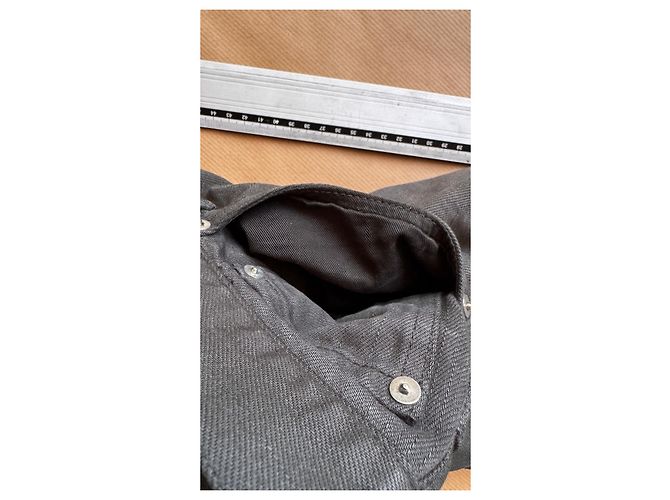 Pantalone visvim Social Sculpture Overdye Black - Realizzato in Giappone Grigio antracite - vista 15