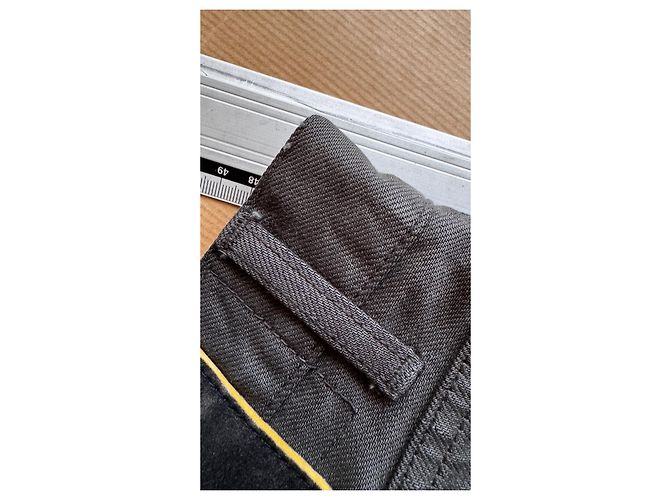 Pantalone visvim Social Sculpture Overdye Black - Realizzato in Giappone Grigio antracite - vista 16