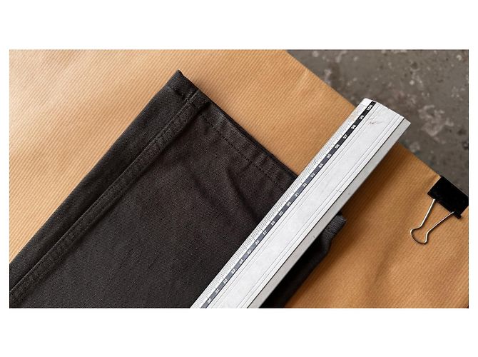 Pantalone visvim Social Sculpture Overdye Black - Realizzato in Giappone Grigio antracite - vista 17