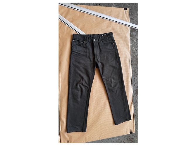 Pantalone visvim Social Sculpture Overdye Black - Realizzato in Giappone Grigio antracite - vista 2