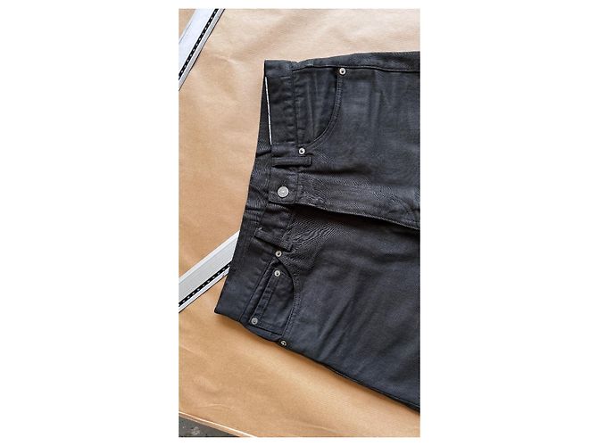Pantalone visvim Social Sculpture Overdye Black - Realizzato in Giappone Grigio antracite - vista 3
