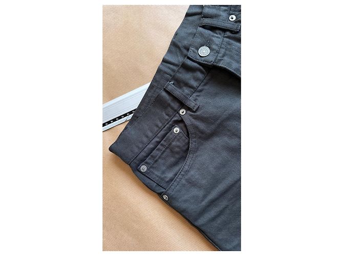 Pantalone visvim Social Sculpture Overdye Black - Realizzato in Giappone Grigio antracite - vista 4