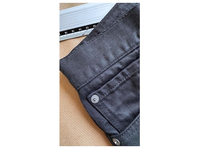 Pantalone visvim Social Sculpture Overdye Black - Realizzato in Giappone Grigio antracite - vista 5