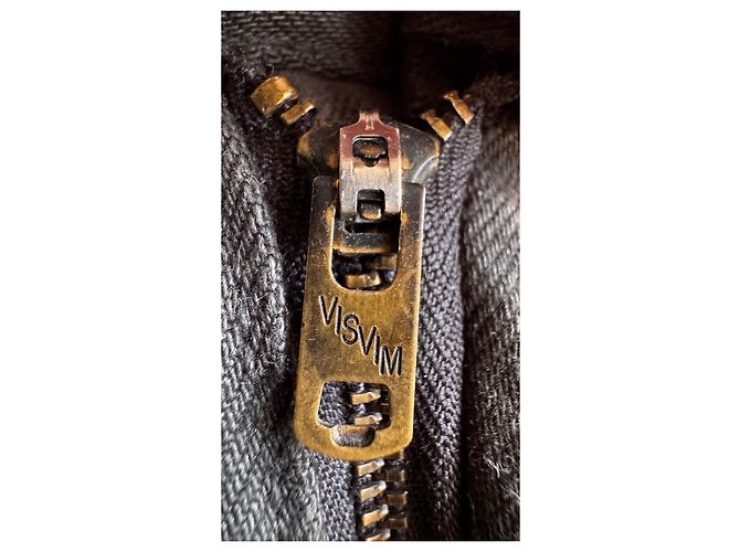 Pantalone visvim Social Sculpture Overdye Black - Realizzato in Giappone Grigio antracite - vista 6