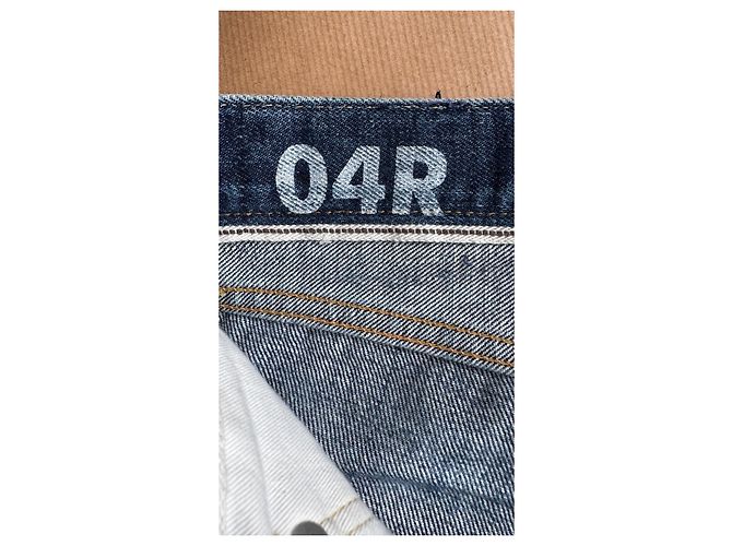 visvim 04R Social Sculpture Denim Blu Realizzato in Giappone - vista 12