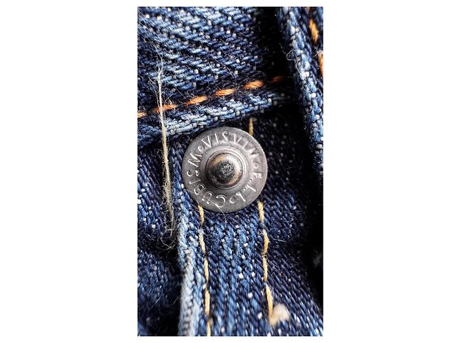 visvim 04R Social Sculpture Denim Blu Realizzato in Giappone - vista 14