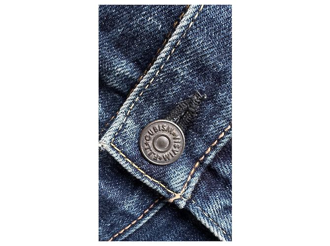 visvim 04R Social Sculpture Denim Blu Realizzato in Giappone - vista 6