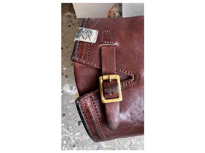 visvim T.W.O. Boots Folk Brown Leather Boots - view 15