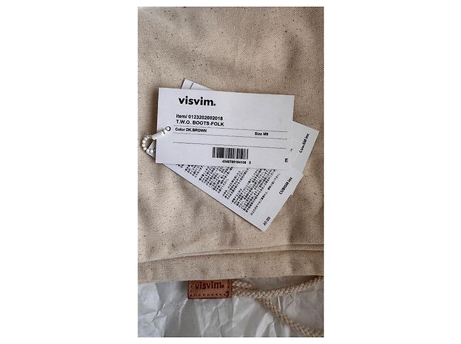 visvim T.W.O. Boots Folk Brown Leather Boots - view 6