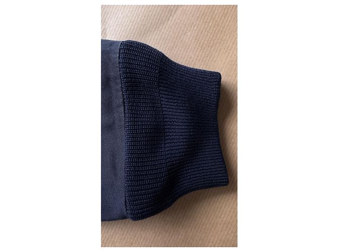 Giacca Visvim Ketchikan Giza Cotton - Blu Scuro - vista 10