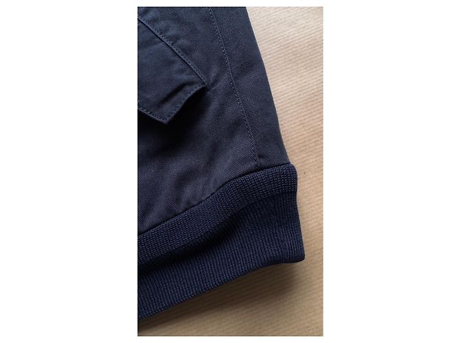 Giacca Visvim Ketchikan Giza Cotton - Blu Scuro - vista 11