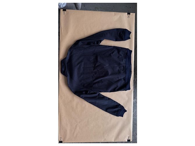 Giacca Visvim Ketchikan Giza Cotton - Blu Scuro - vista 18