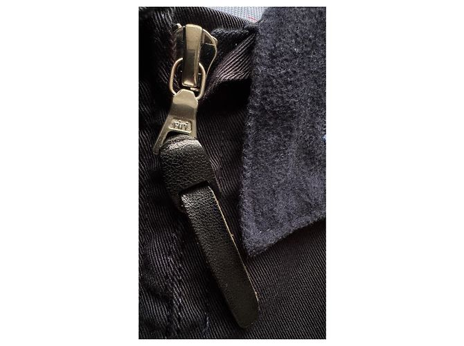 Giacca Visvim Ketchikan Giza Cotton - Blu Scuro - vista 7