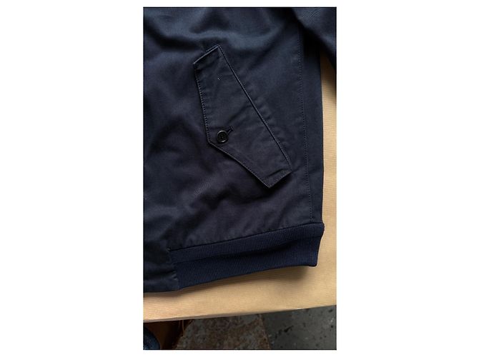 Giacca Visvim Ketchikan Giza Cotton - Blu Scuro - vista 8