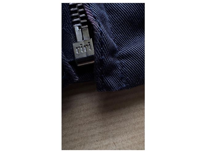 Giacca Visvim Ketchikan Giza Cotton - Blu Scuro - vista 9