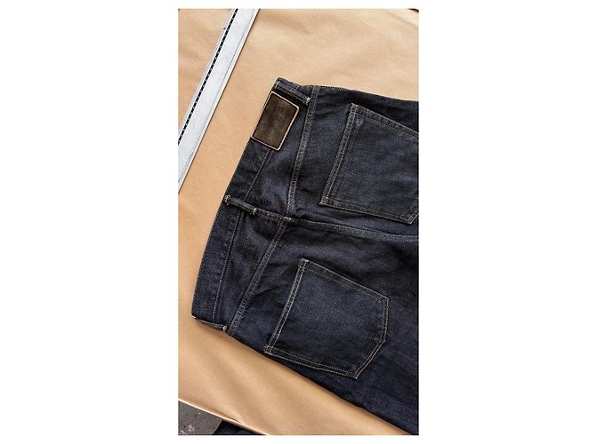 Jeans Selvedge visvim Social Sculpture 01.2R - Nero Blu scuro - vista 12