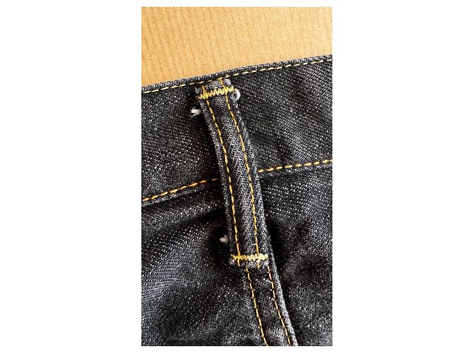 Jeans Selvedge visvim Social Sculpture 01.2R - Nero Blu scuro - vista 15