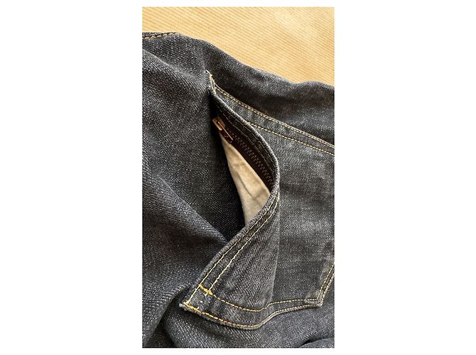 Jeans Selvedge visvim Social Sculpture 01.2R - Nero Blu scuro - vista 16