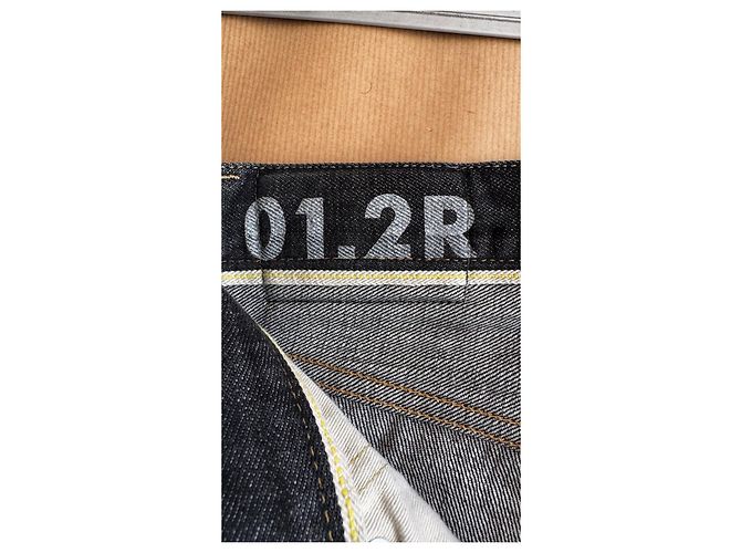 Jeans Selvedge visvim Social Sculpture 01.2R - Nero Blu scuro - vista 5
