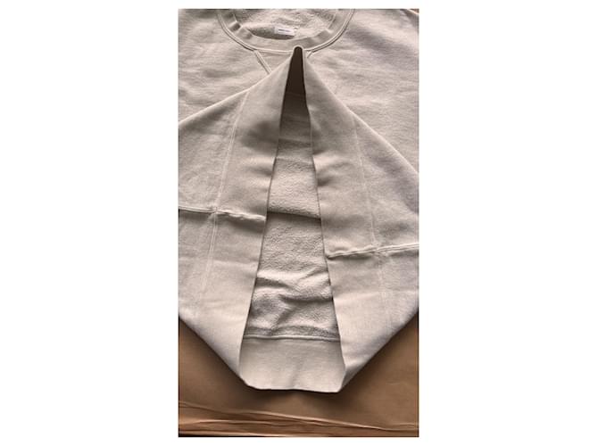 visvim Jumbo SB 3/4 Ärmel Sweatshirt Off White Roh - Ansicht 10