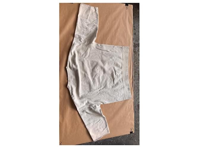 visvim Jumbo SB 3/4 Ärmel Sweatshirt Off White Roh - Ansicht 14