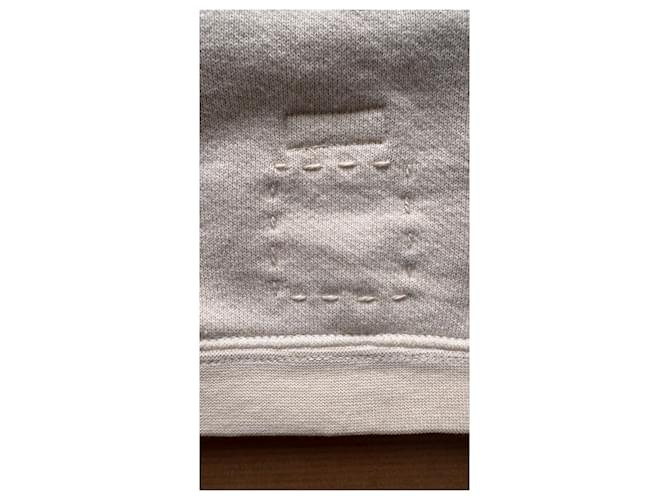 visvim Jumbo SB 3/4 Ärmel Sweatshirt Off White Roh - Ansicht 15