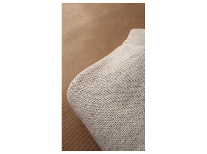 visvim Jumbo SB 3/4 Ärmel Sweatshirt Off White Roh - Ansicht 5