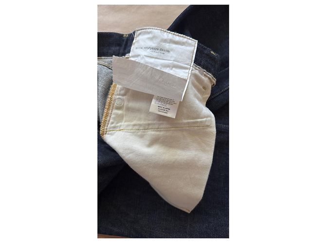 visvim 03R Social Sculpture Denim Jeans Navy W32 L30 Blu - vista 10