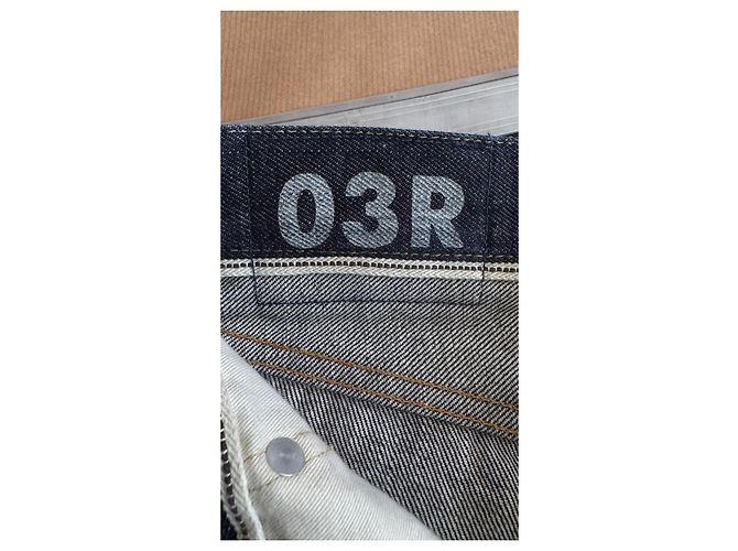 visvim 03R Social Sculpture Denim Jeans Navy W32 L30 Blu - vista 11