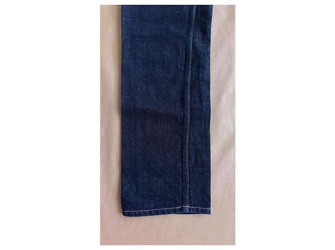 visvim 03R Social Sculpture Denim Jeans Navy W32 L30 Blu - vista 12